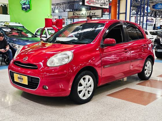 NISSAN MARCH 1.6 SV 16V FLEX 4P MANUAL